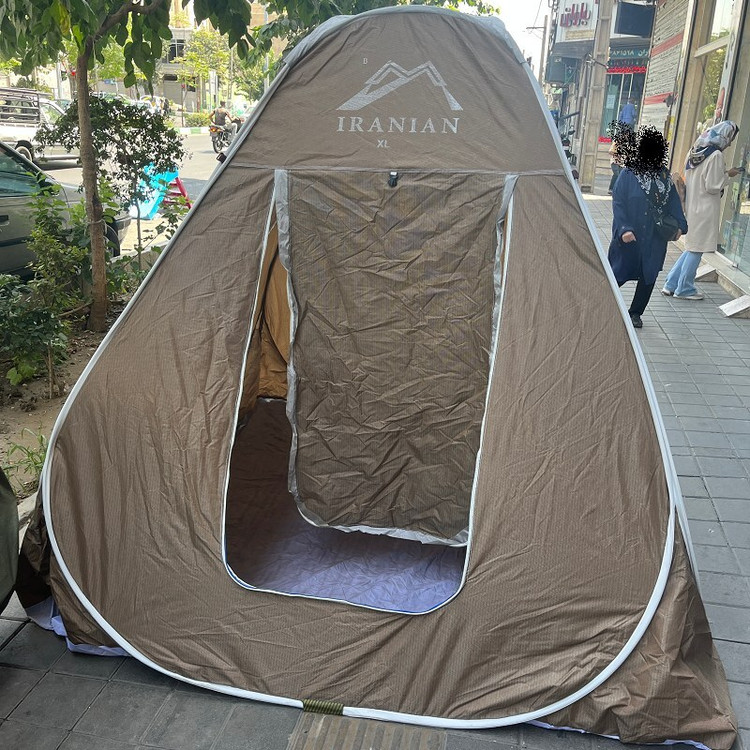 چادر مسافرتی 8 نفره فنری مدل برنو ارتفاع بلند مناسب پراید تیبا ساینا کوییک پژو سراتو پارس کد6