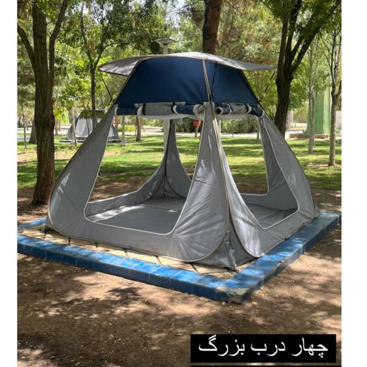 چادر مسافرتی و الاچیق و پشه بند 8نفره سوغات هدیه سایبان دار خودرو کد 32