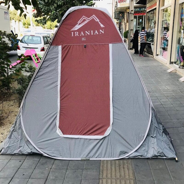 چادر مسافرتی و کمپ سایز 8 نفره ارتفاع بلند خودرو ماشین مانتو شلوار کد2