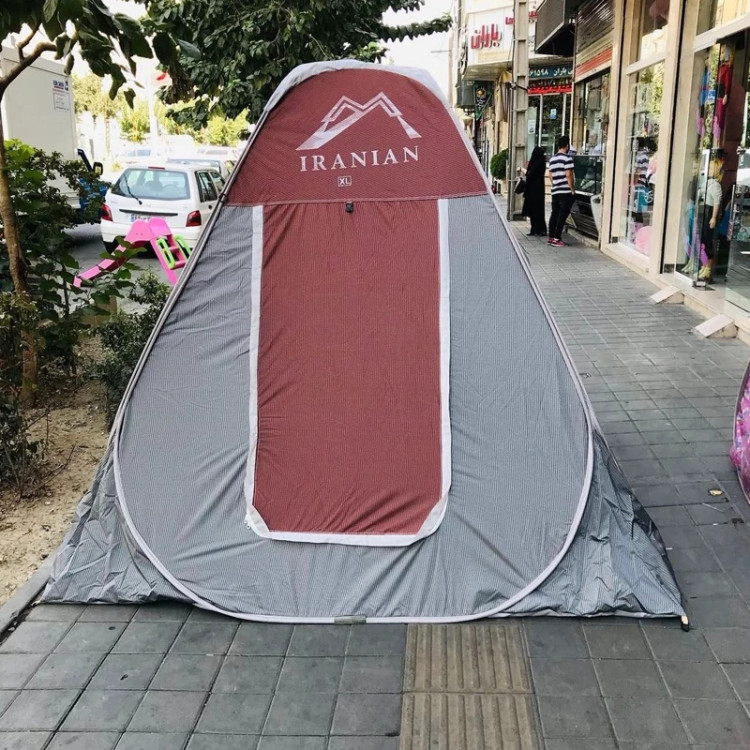 چادرمسافرتی8نفره فنری مدل برنو سفارشی کیفیت بالا ماشین پژو پراید تیبا کد6