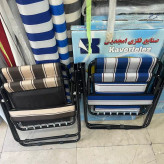 صندلی تاشو مسافرتی 7 فنره با فوم