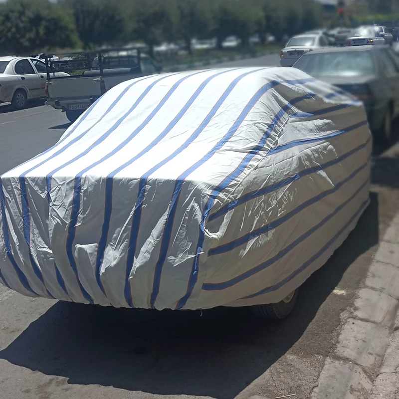 چادر ماشین برزنت خطی