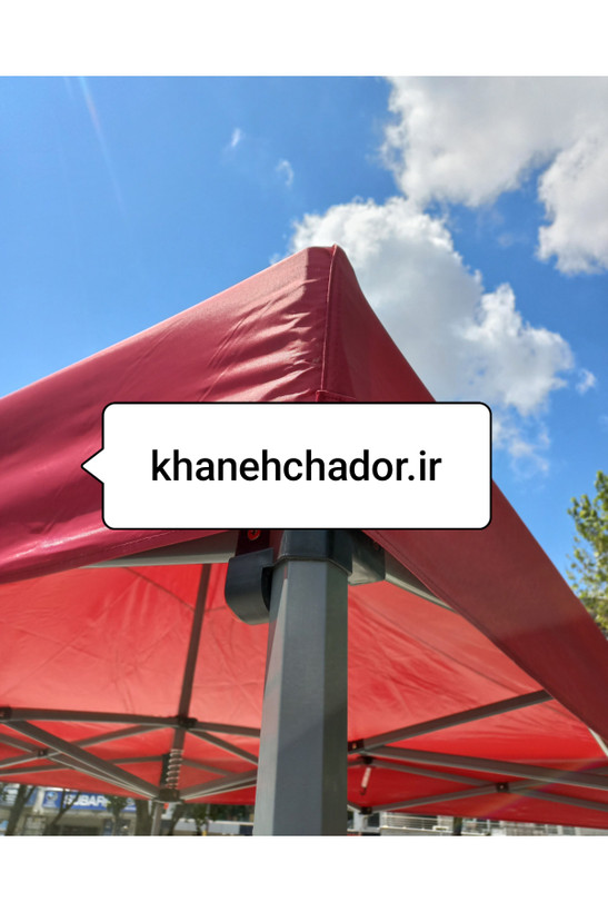 چادر آلاچیق تاشو آهنی شش ضلعی ممتاز وارداتی