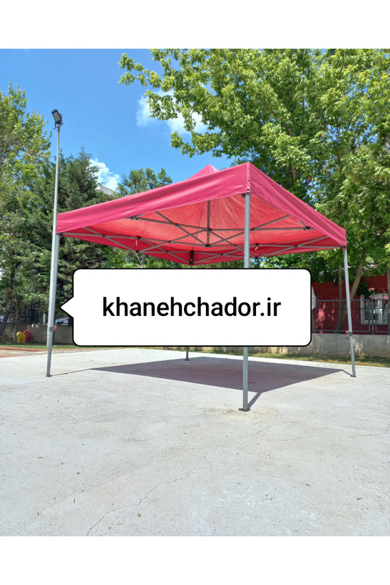 چادر آلاچیق تاشو آهنی شش ضلعی ممتاز وارداتی