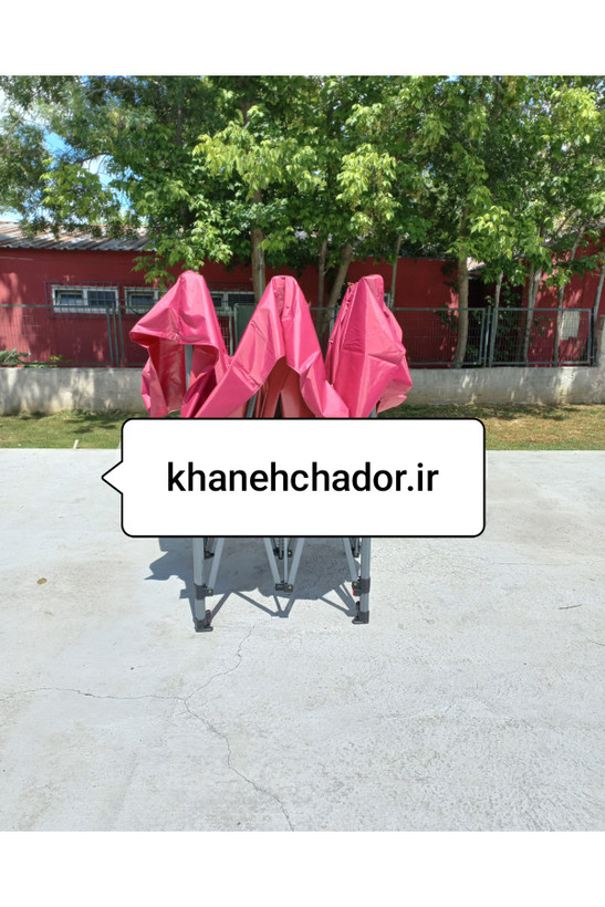 چادر آلاچیق تاشو آهنی شش ضلعی ممتاز وارداتی