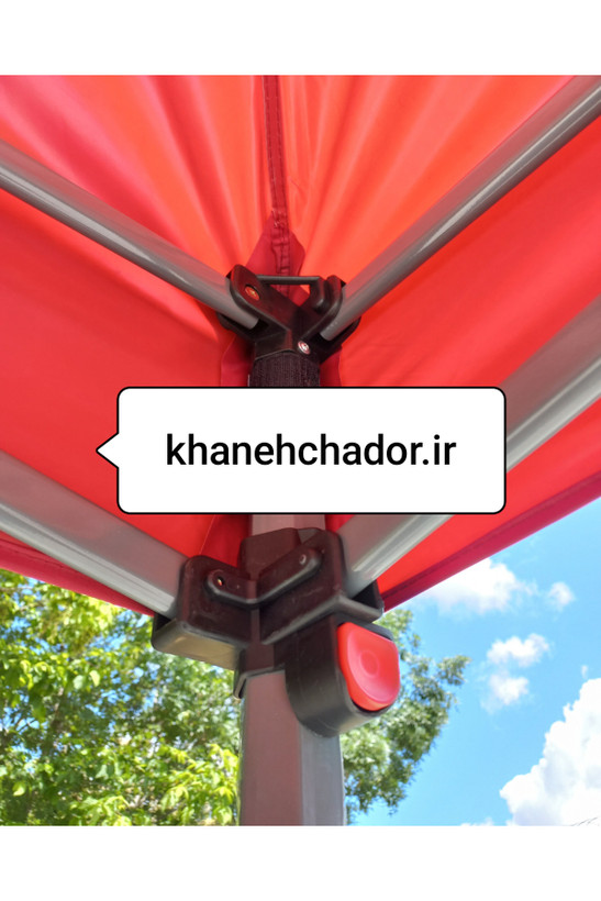 چادر آلاچیق تاشو آهنی شش ضلعی ممتاز وارداتی