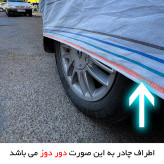 چادر خودرو مدل دور دوخت شده مناسب برای هیوندای جنسیس کوپه