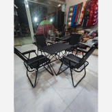 ست ۴ عددی صندلی مسافرتی( با میز)