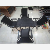 ست ۴ عددی صندلی مسافرتی( با میز)
