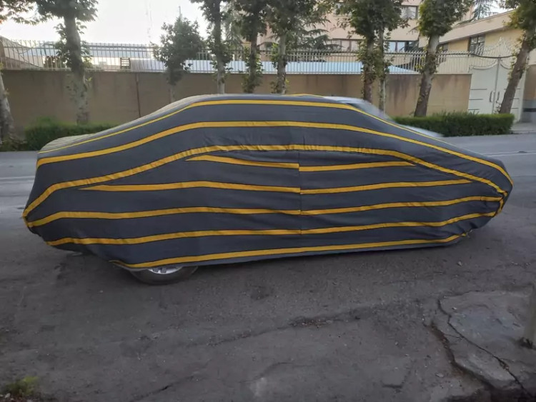 چادر ماشین نخی پشت کرکی مخصوص هیوندای آی 20 ( I20 ) (داخل پنبه ای، ضد خش