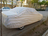 چادر ماشین نخی پشت کرکی مخصوص هیوندای آی 20 ( I20 ) (داخل پنبه ای، ضد خش