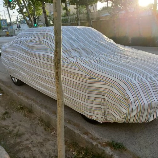 چادر ماشین نخی با ضخامت متوسط (برزنتی و مقاوم به آفتاب) مخصوص هوندا سیتی (Honda City)