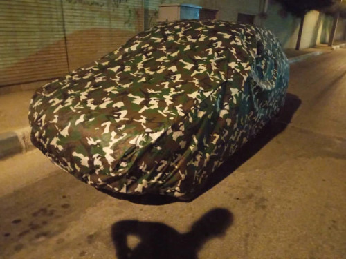 چادر ماشین جنس تفلون ارتشی مخصوص رنو پی کی PK