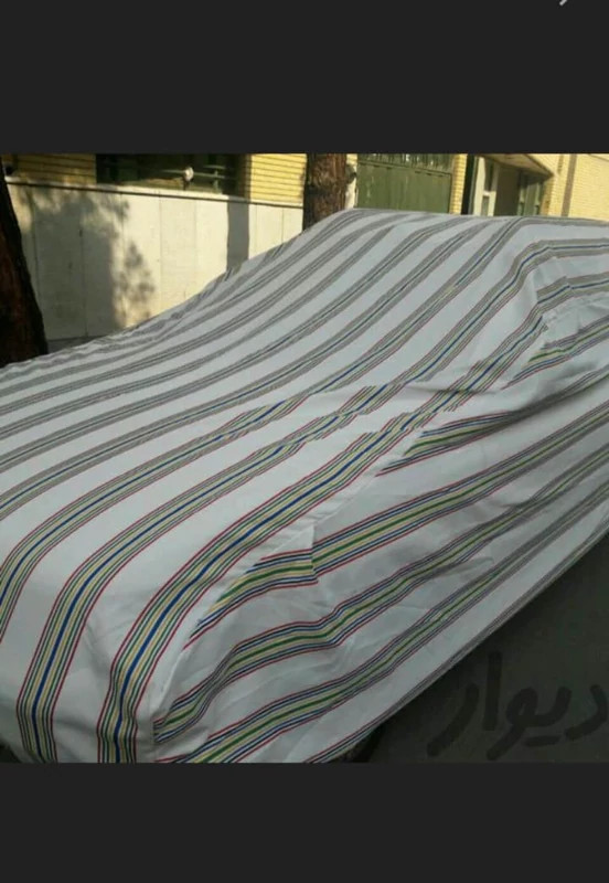 چادر ماشین نخی پشت کرکی مخصوص لاماری ایما هیبرید (داخل پنبه ای، ضد خش و مقاوم به آفتاب)