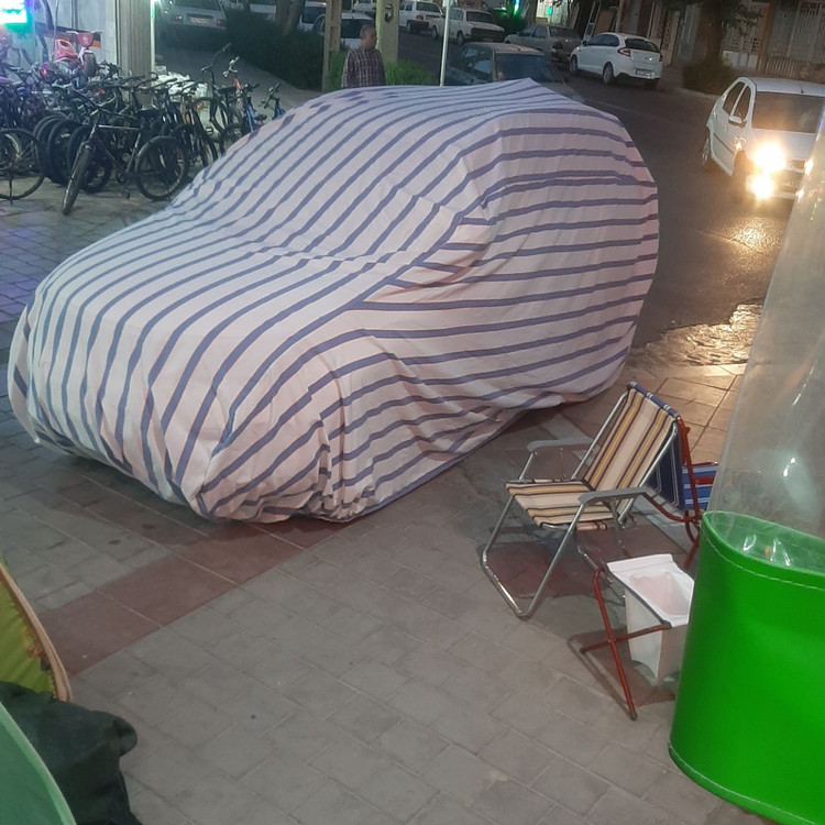 چادر ماشین شاسی بلند پشت پنبه درجه یک (هایما، جکs5،تیگو5،لیفان،X33، توسان و...)